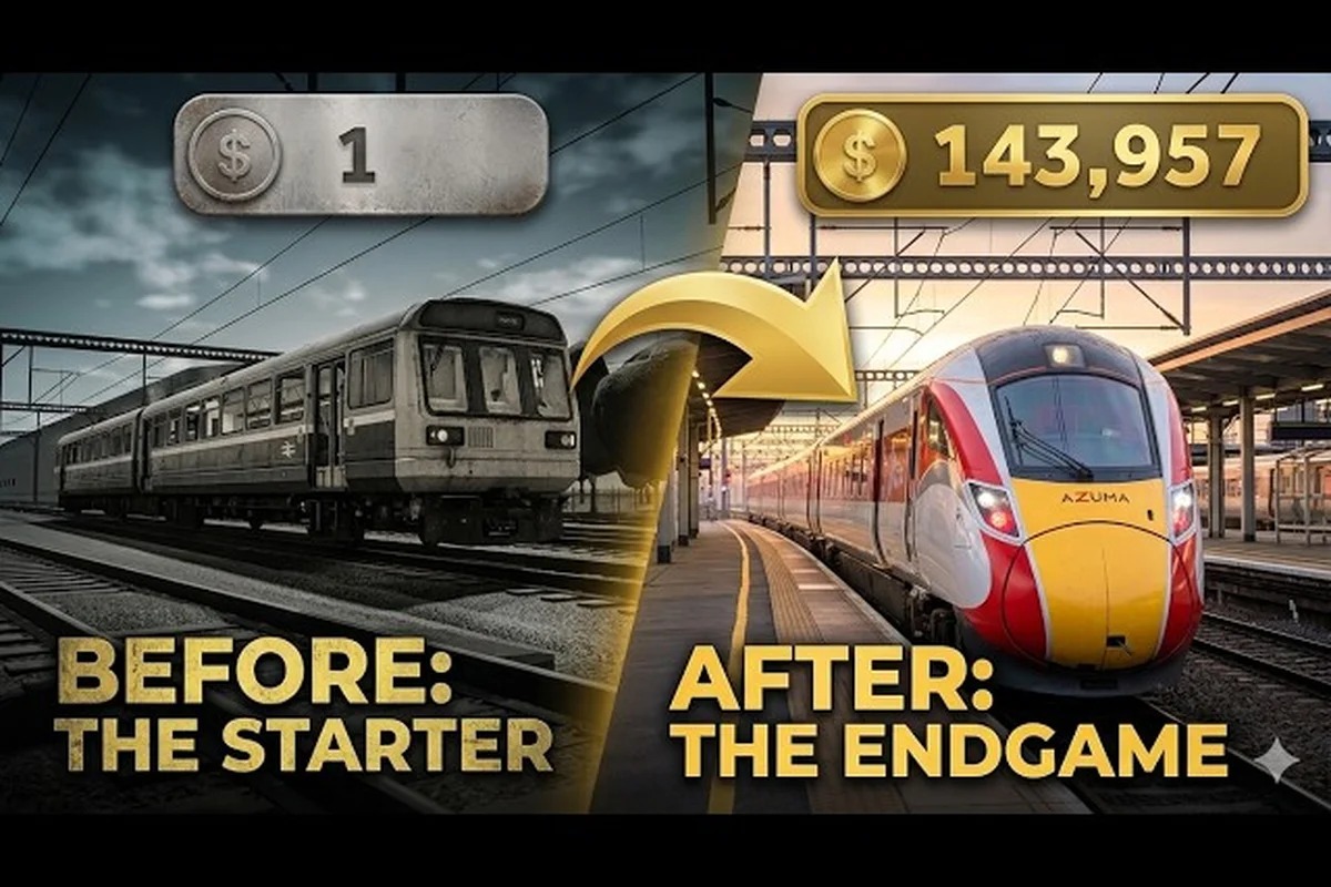 British Railway Roblox Geld als Fahrer verdienen: Löhne & Strecken