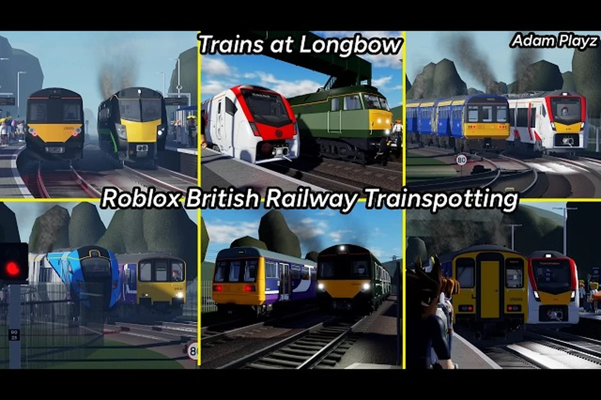 British Railway Roblox Endbahnhof-Strecken: Schleifen & landschaftlich reizvolle Linien