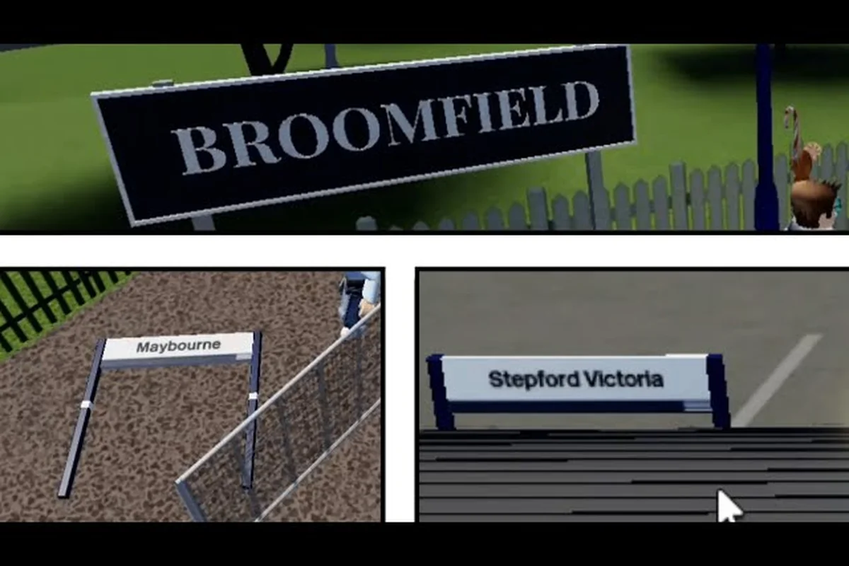 British Railway Roblox 廃駅:カフリー駅とエイボンヒル駅